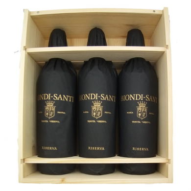 Brunello di Montalcino Riserva 1995 2004 2015 Biondi Santi
